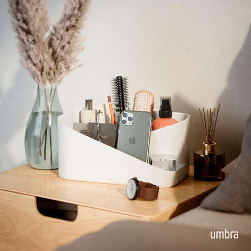 UMBRA - Glam Cosmetic Organizer _ White-Grey