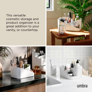UMBRA - Glam Cosmetic Organizer _ White-Grey