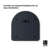 UMBRA - Hubba Arched Wall Mirror _ Brass