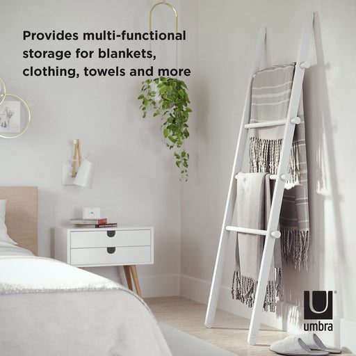 UMBRA - Leana Ladder _ White