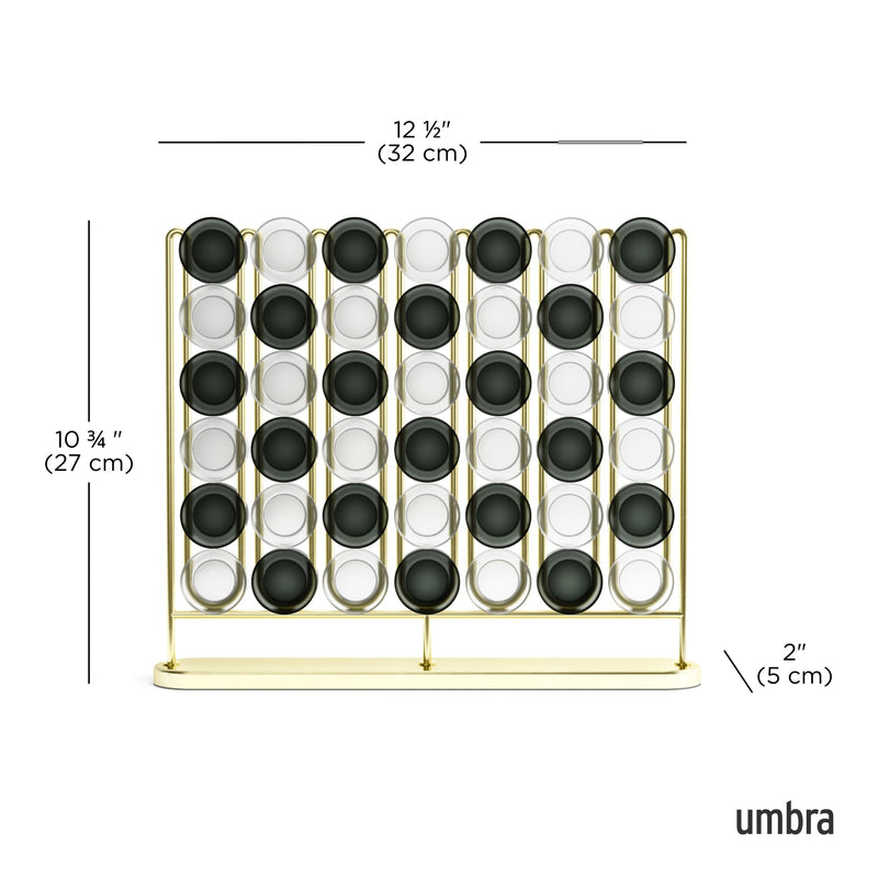 UMBRA - Stax 4 in a Row _ Brass