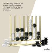UMBRA - Stax 4 in a Row _ Brass