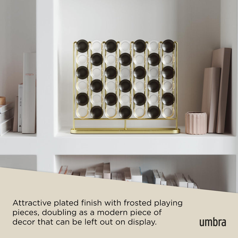 UMBRA - Stax 4 in a Row _ Brass