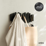 UMBRA - Picket 5 Wall Hook _ Black