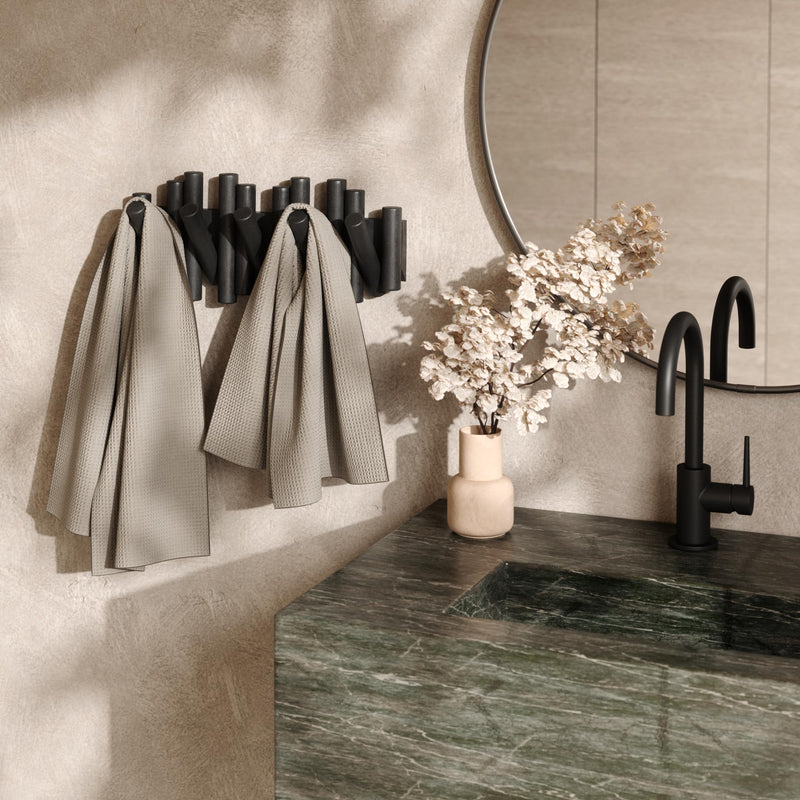 UMBRA - Picket 5 Wall Hook _ Black