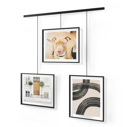 UMBRA - Exhibit 8x10 Wall Picture Frames, Set of 3 _ Black