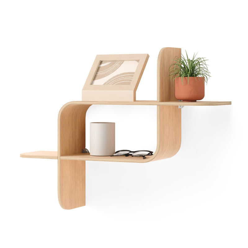 UMBRA - Montage Wall Shelf _ Natural