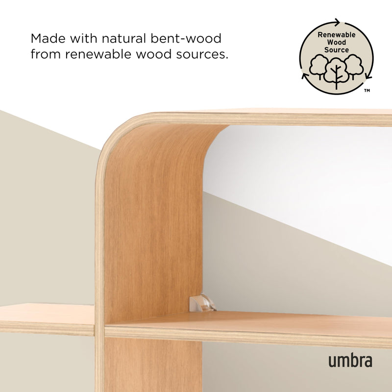 UMBRA - Montage Wall Shelf _ Natural