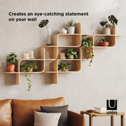 UMBRA - Montage Wall Shelf _ Natural