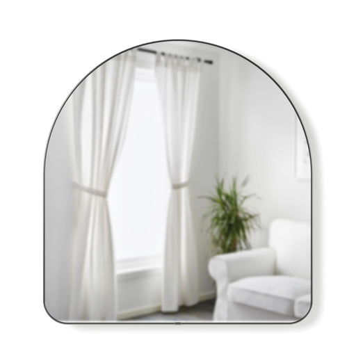UMBRA - Hubba Arched Wall Mirror _ Metallic-Titanium