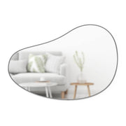 UMBRA - Hubba Pebble Wall Mirror _ Metallic-Titanium