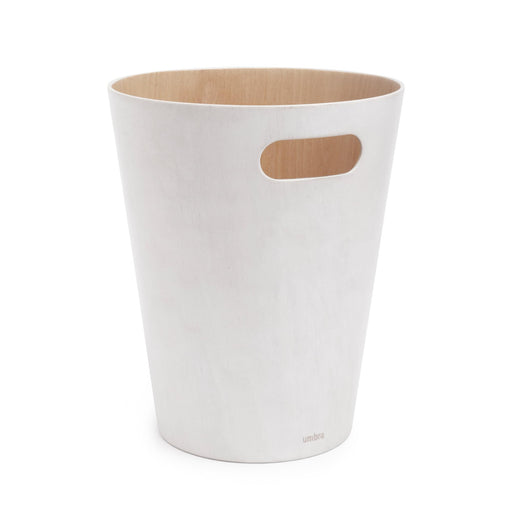 UMBRA - Woodrow Trash Can _ White
