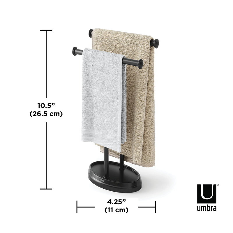 UMBRA - Palm Tree Towel Rack _ Black