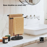UMBRA - Palm Tree Towel Rack _ Black