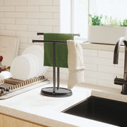 UMBRA - Palm Tree Towel Rack _ Black