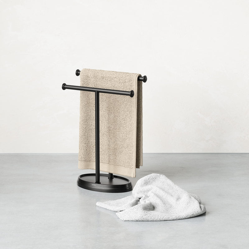 UMBRA - Palm Tree Towel Rack _ Black