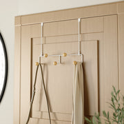 UMBRA - Estique 5 Over the Door Hook _ White-Natural