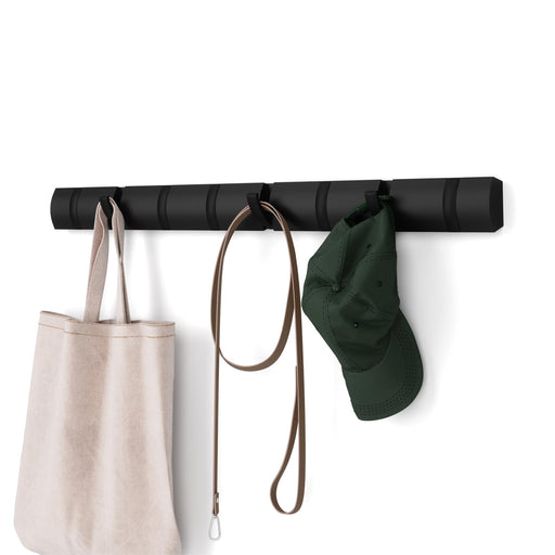 UMBRA - Flip 8 Wall Hook _ Black-Black