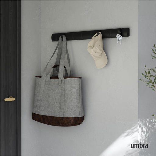 UMBRA - Flip 8 Wall Hook _ Black-Black