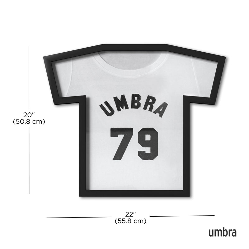 UMBRA - TFrame T Shirt Wall Frame _ Black / Small