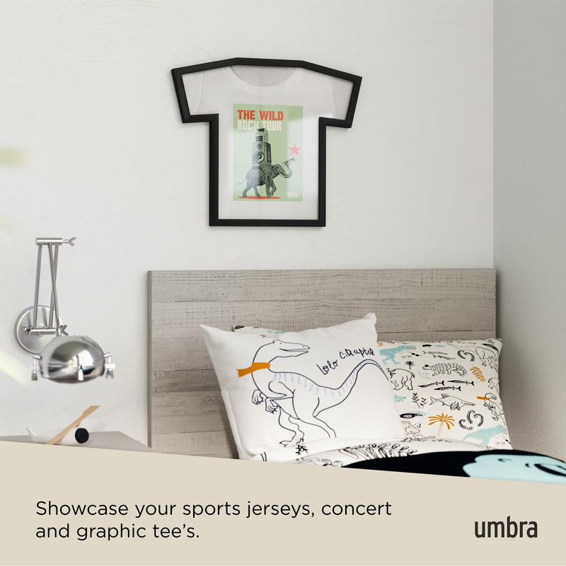 UMBRA - TFrame T Shirt Wall Frame _ Black / Small