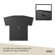 UMBRA - TFrame T Shirt Wall Frame _ Black / Small