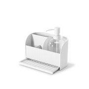 UMBRA - Sling Sink Caddy with Soap Pump _ White