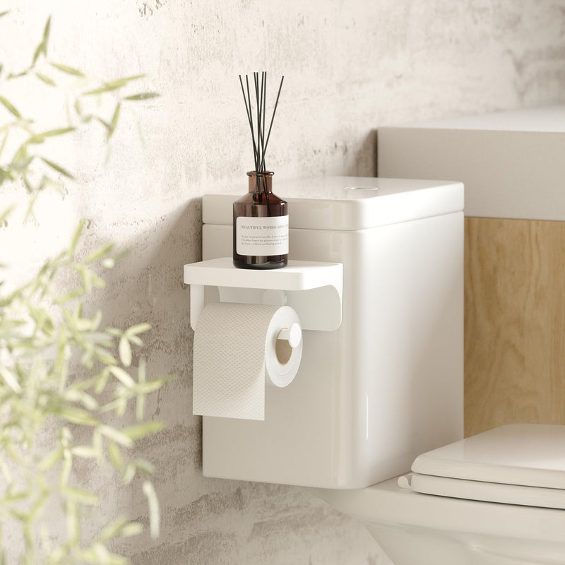 UMBRA - Flex Adhesive Toilet Paper Holder _ White