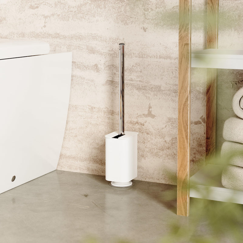 UMBRA - Flex Adhesive Toilet Brush _ White
