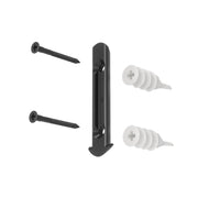 UMBRA - Loop 1" Curtain Rod _ Matte-Black / 42-120" (107-305 cm) / 1" (2.5 cm)