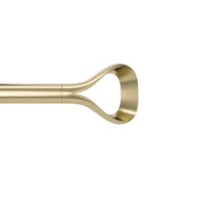 UMBRA - Loop 1" Curtain Rod _ Gold / 42-120" (107-305 cm) / 1" (2.5 cm)