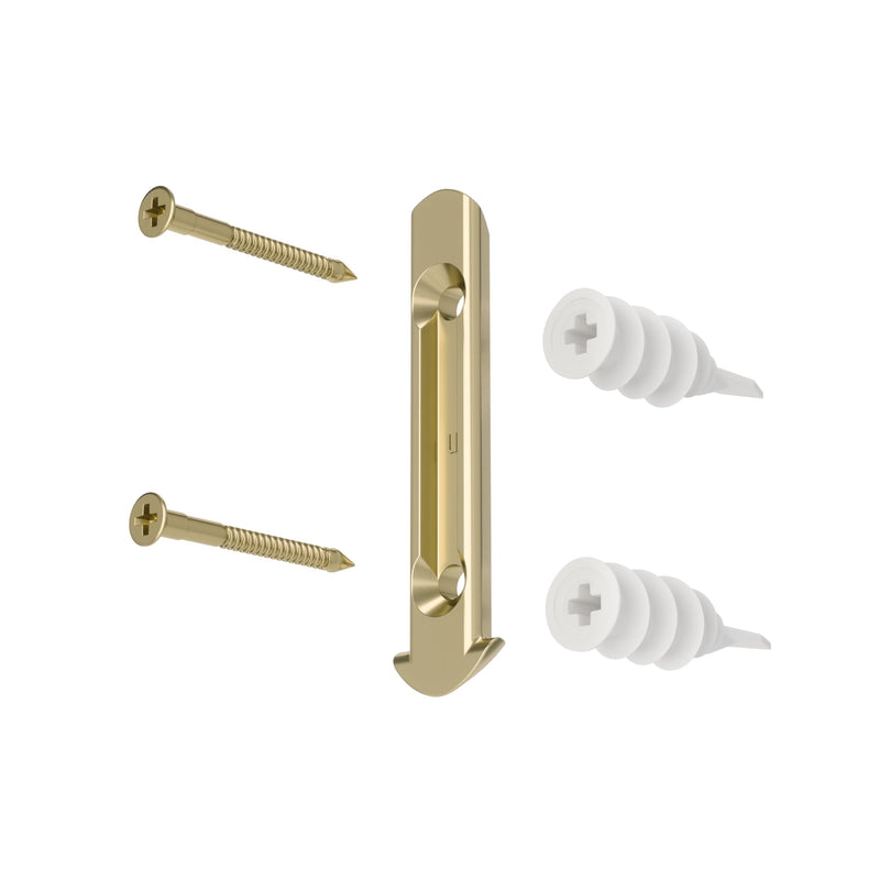 UMBRA - Loop 1" Curtain Rod _ Gold / 42-120" (107-305 cm) / 1" (2.5 cm)