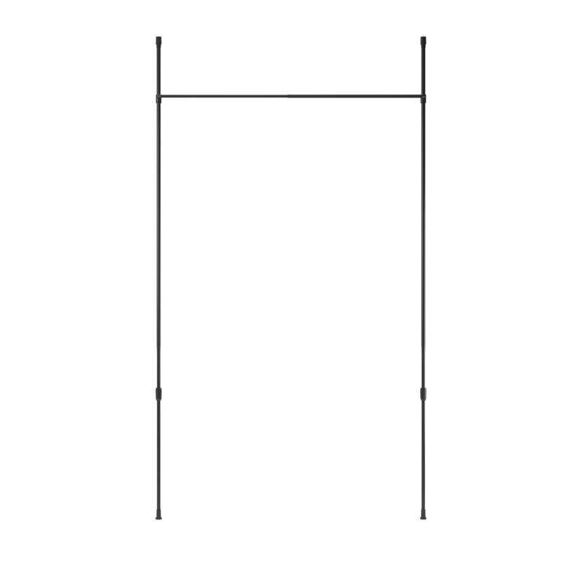 UMBRA - Anywhere Curtain Rod & Room Divider _ Matte-Black / 36-66" (91-167 cm)