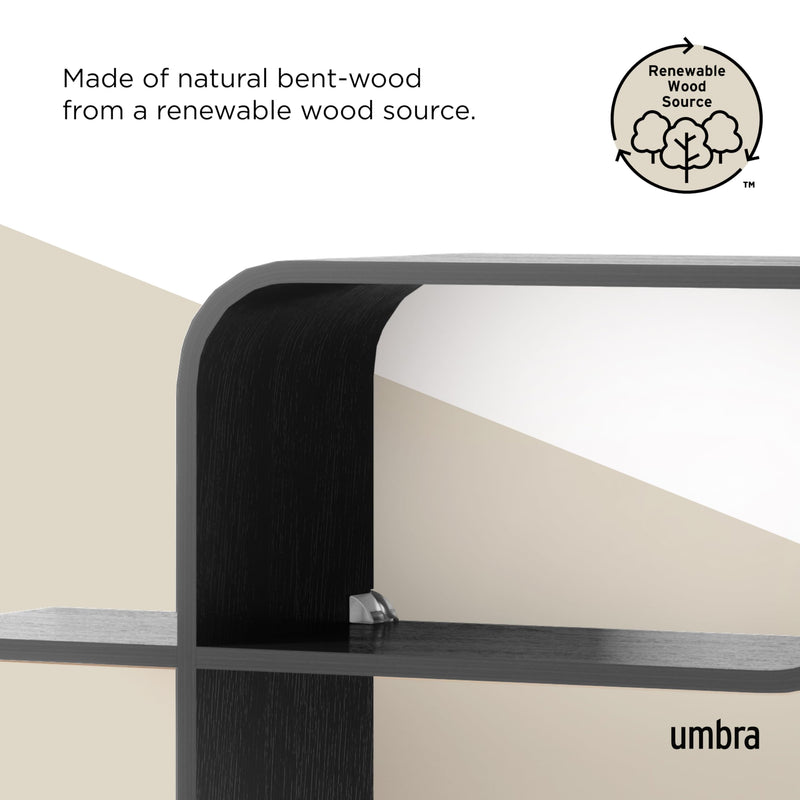 UMBRA - Montage Wall Shelf _ Black
