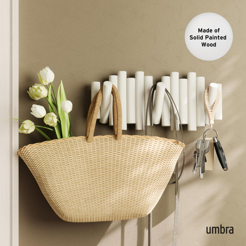 UMBRA - Picket 5 Wall Hook _ White