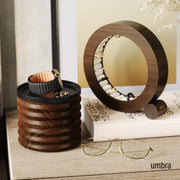 UMBRA - Tesora Wood Storage Box _ Black-Walnut
