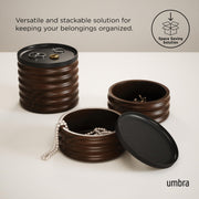 UMBRA - Tesora Wood Storage Box _ Black-Walnut