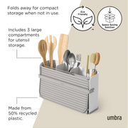UMBRA - Sling Dish Rack _ White-Grey