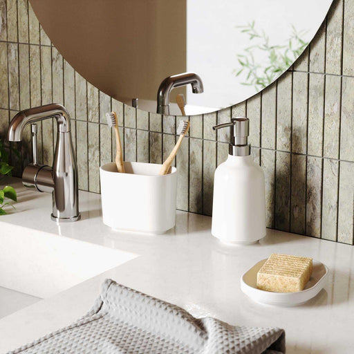 UMBRA - Step Toothbrush Holder _ White