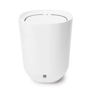 UMBRA - Step Trash Can With Lid _ White