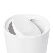 UMBRA - Step Trash Can With Lid _ White