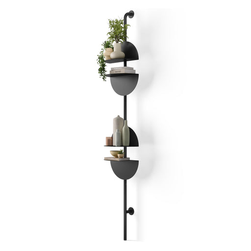 UMBRA - Solis Adjustable Standing Shelf _ Black