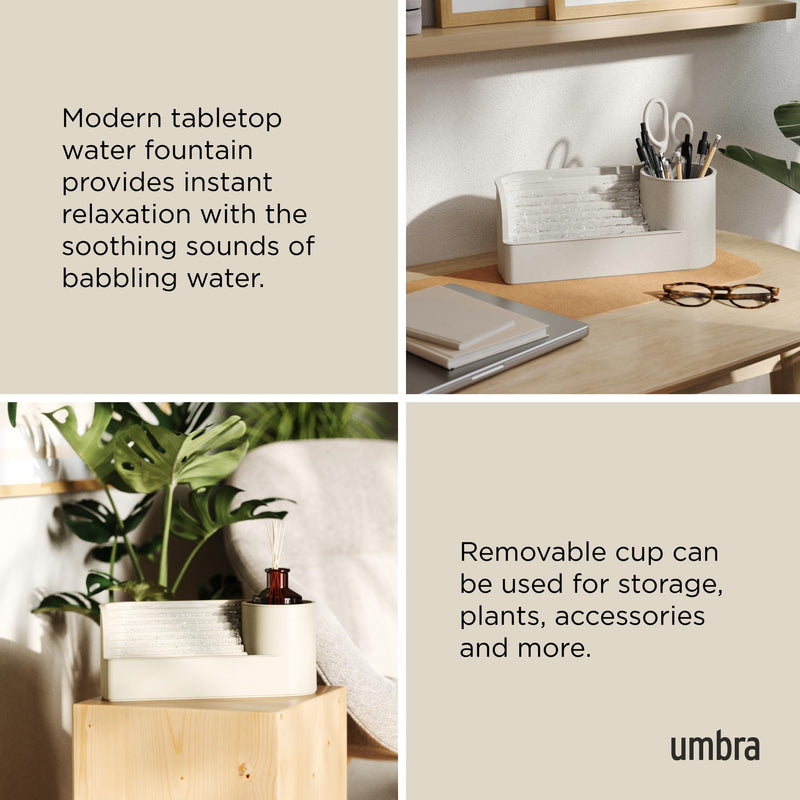 UMBRA - Stream Water Fountain _ Sand
