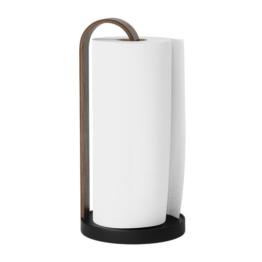 UMBRA - Bellwood Paper Towel Holder _ Black-Walnut