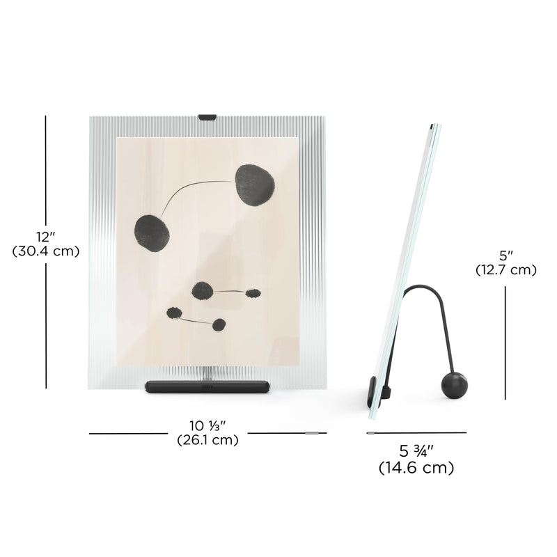 UMBRA - Flute Picture Frame _ Black / 8x10" (20-25 cm)