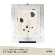 UMBRA - Flute Picture Frame _ Black / 8x10" (20-25 cm)