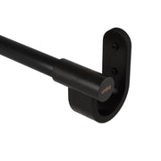 UMBRA - Bellwood Curtain Rod _ Matte-Black / 42-120" (107-305 cm) / 1" (2.5 cm)