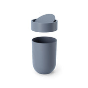 UMBRA - Touch Trash Can _ Slate Blue