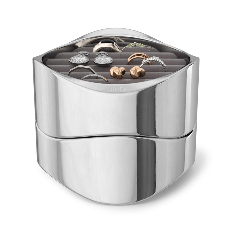 UMBRA - Wavy Jewelry Organizer _ Chrome