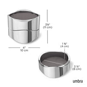 UMBRA - Wavy Jewelry Organizer _ Chrome